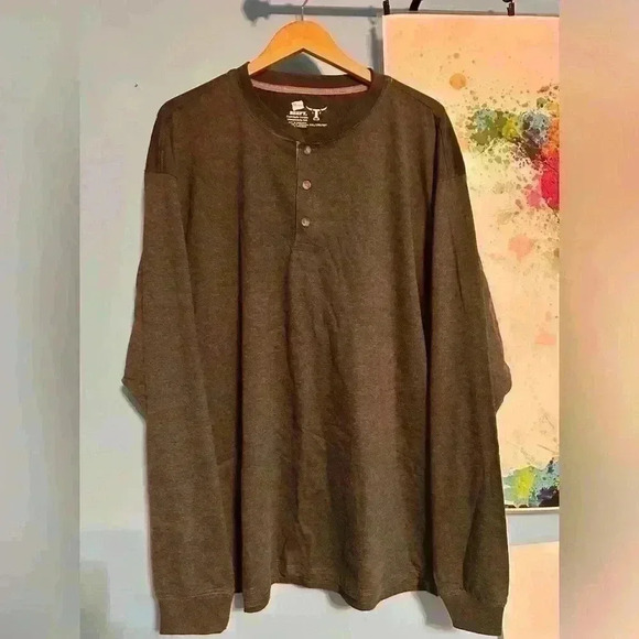 Men’s 2XL big beefy long sleeve 3 button down - Picture 1 of 5
